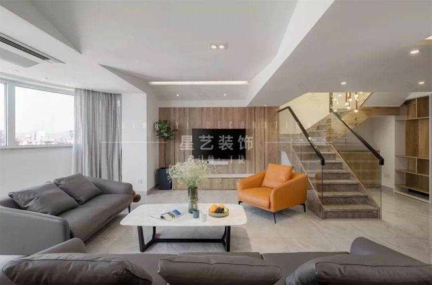 广州天河北·嘉怡苑现代简约家居设计-63