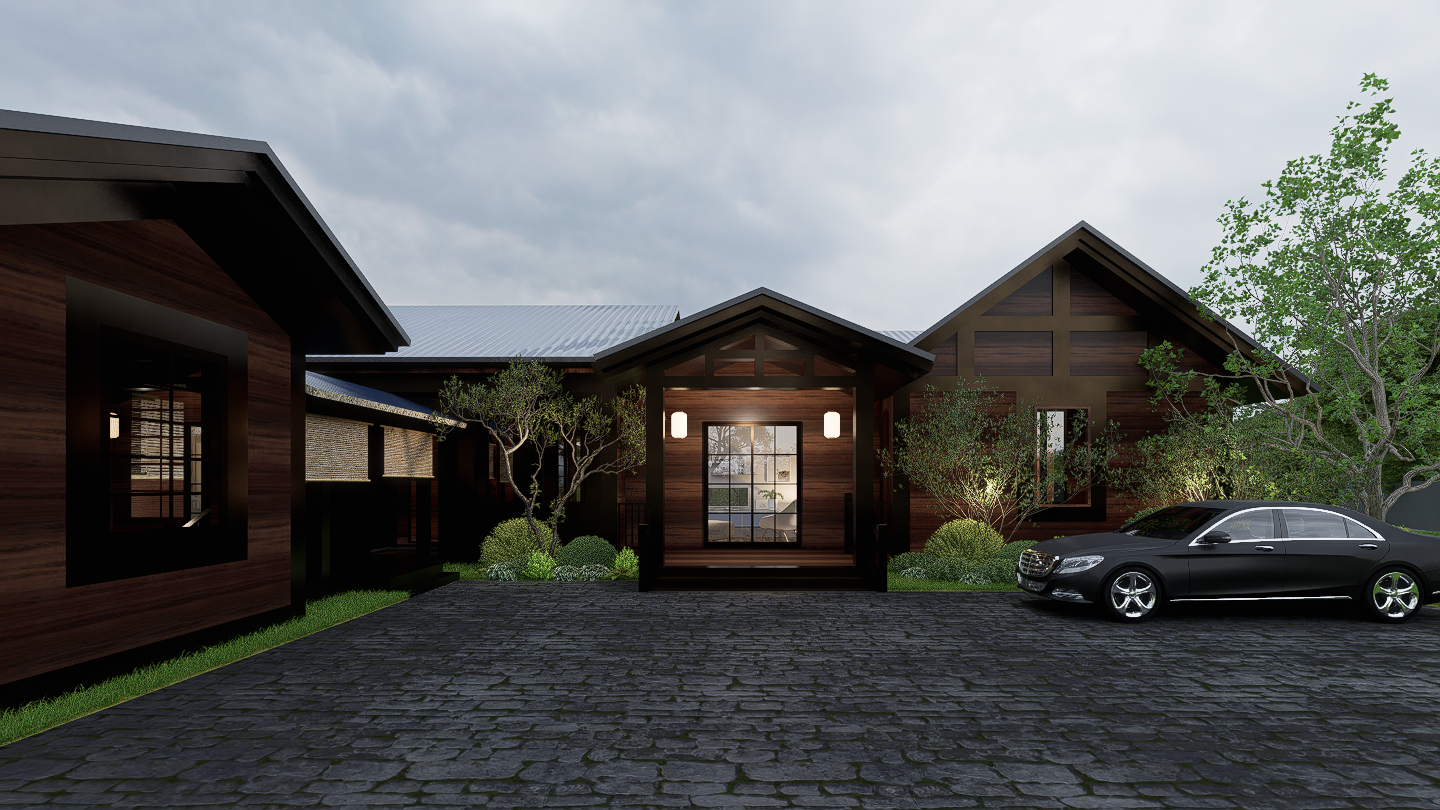 室外建筑景观绿化-4