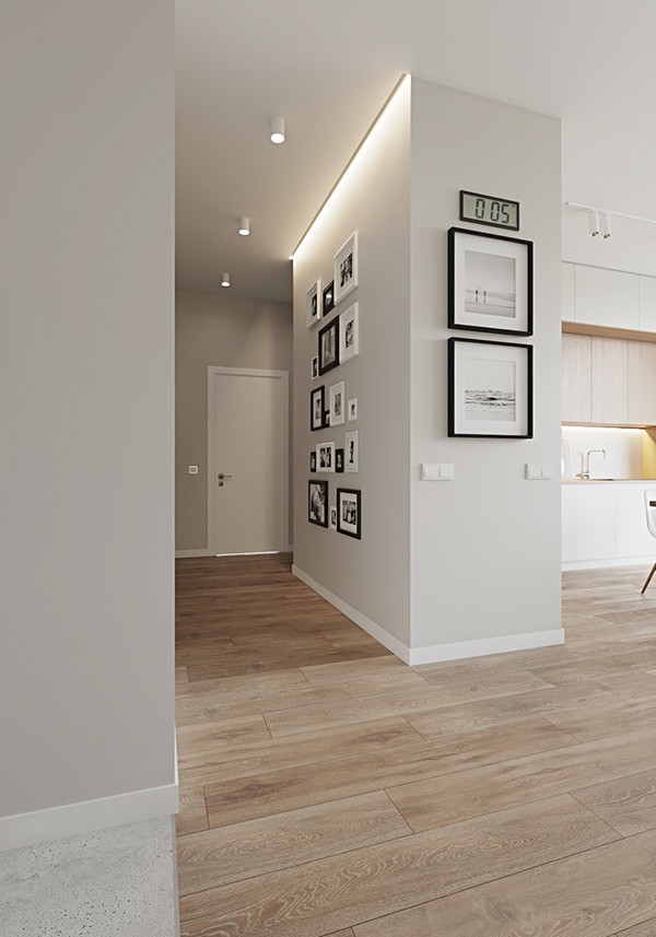 乌克兰104㎡现代简约风公寓设计-0