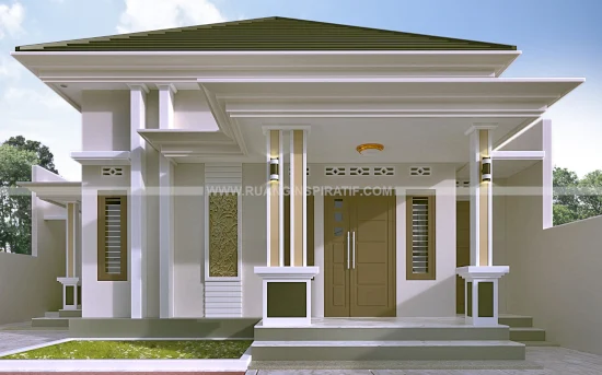 宽11·5米房屋外观设计及布局方案丨Ali Said（毕业于哈桑uddin大学建筑学专业）-19