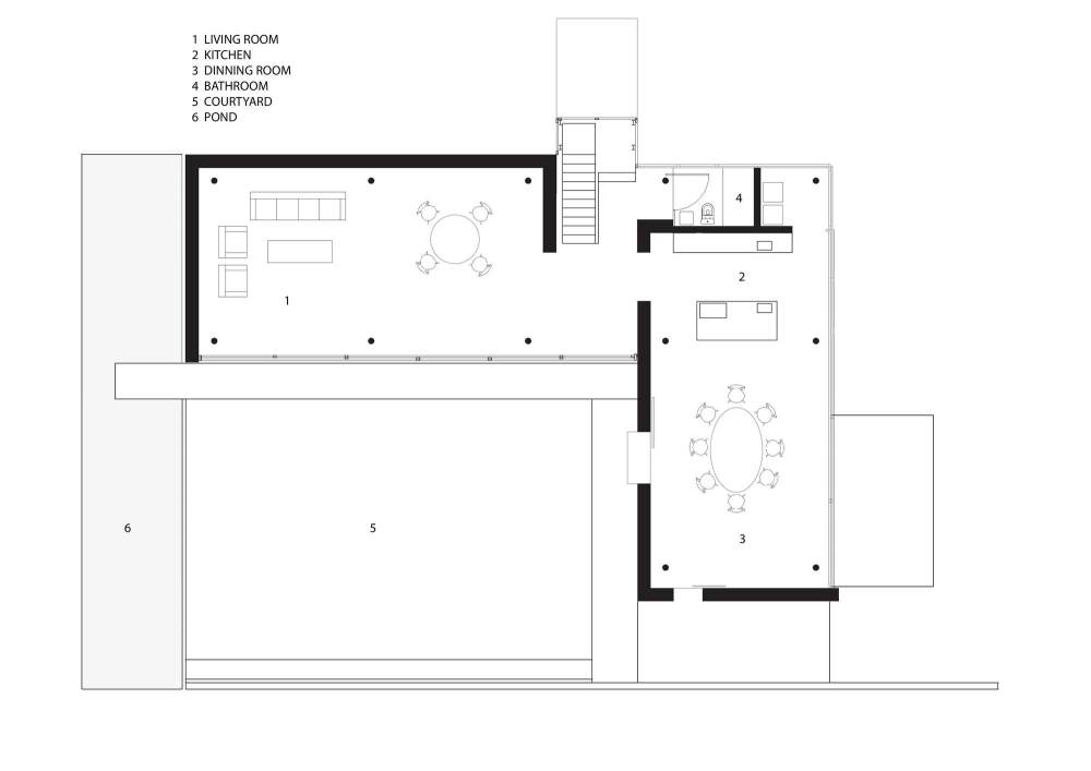 巴西 Labcity 设计工作室打造的原生态石墙住宅-45