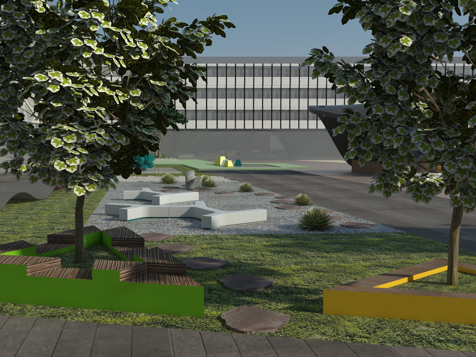 城市商业住宅中心设计-10