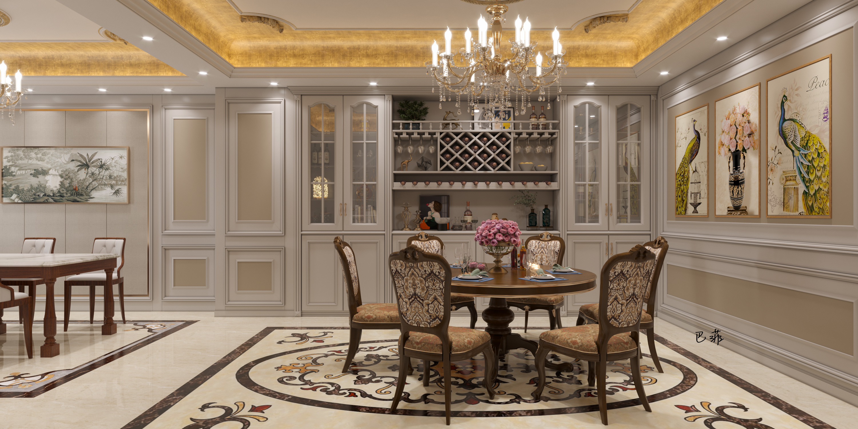 欧式典雅的摩登复古设计-2