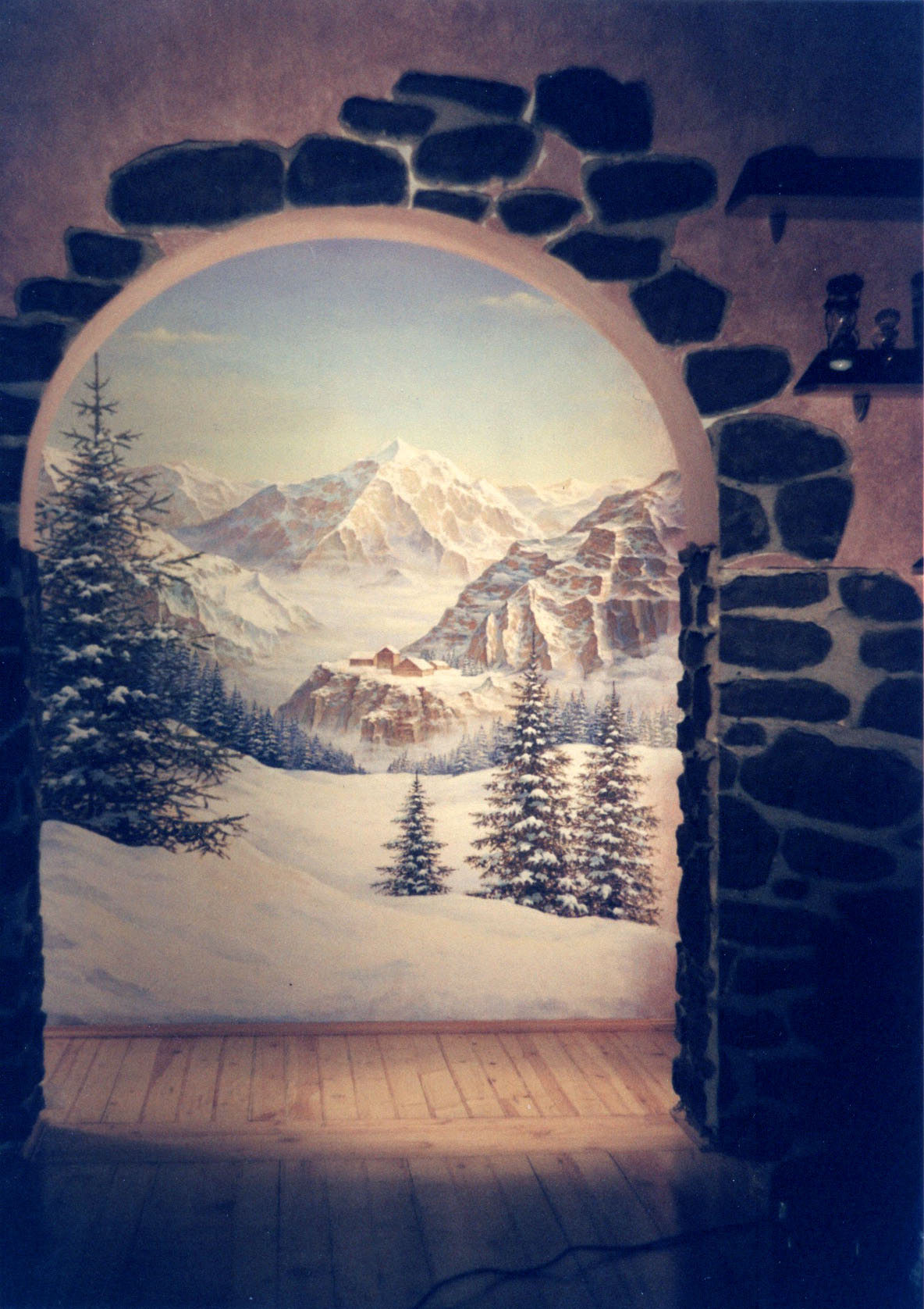 ПОРТФОЛИО Художественные работы в интерьере-0