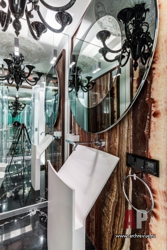 120平靠近Таврический公园的醒目风格公寓设计丨Игорь Сушков-27