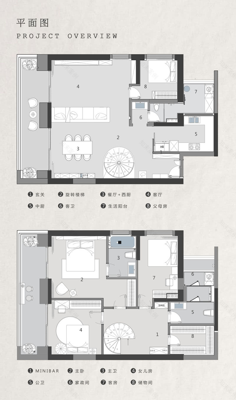 深圳宝安176㎡现代简约顶复设计丨中国深圳丨深圳懒猫创意空间设计有限公司-7