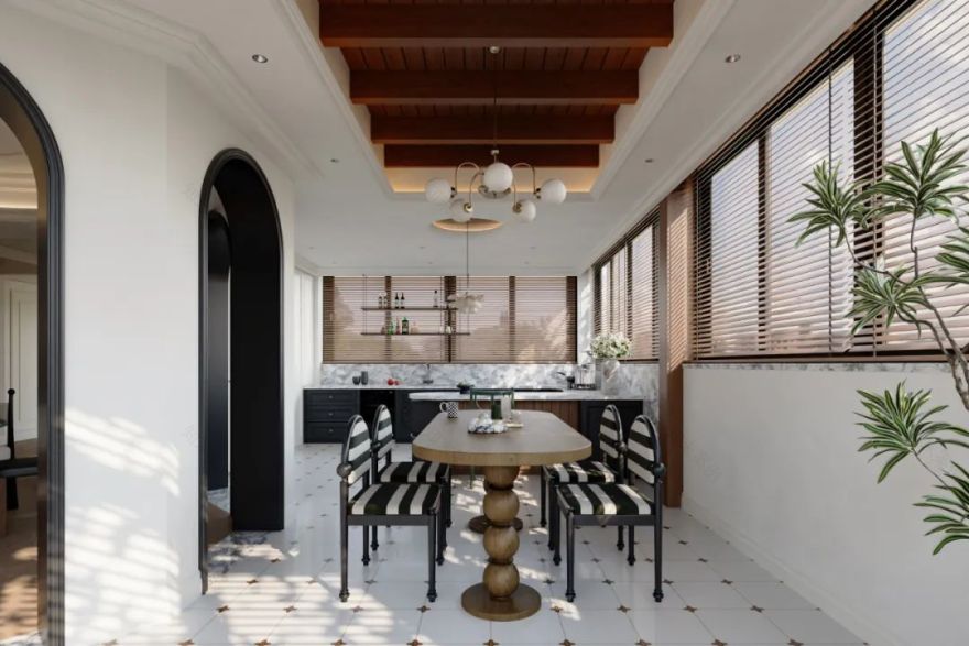 法白之境(金色地中海排屋改造)丨中国湖州丨龙庭设计-32