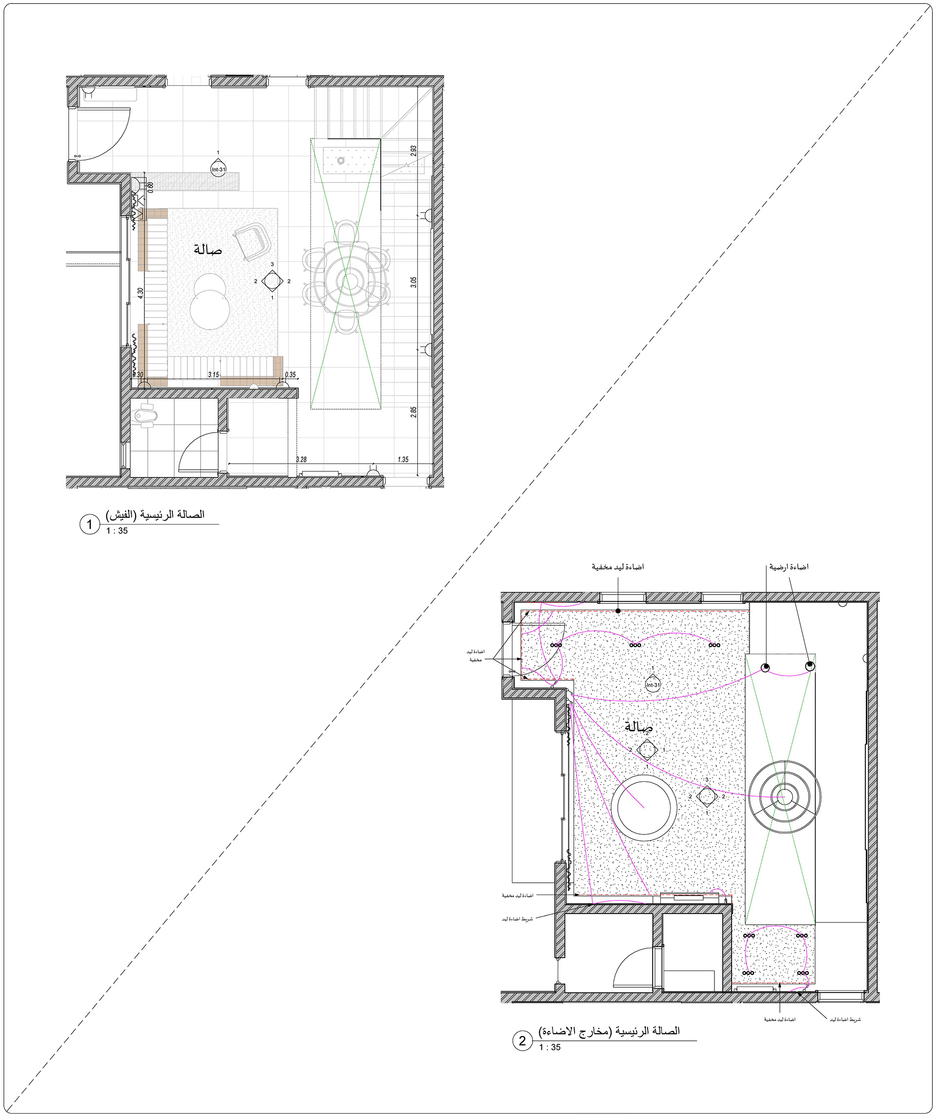 H·E· 住宅  内外包装丨沙特阿拉伯丨Bariq Consultants-37