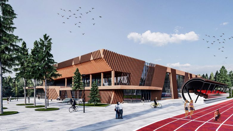 瓦尔耶沃“森贾克”体育综合体建设项目丨塞尔维亚建筑与城市规划研究所-45