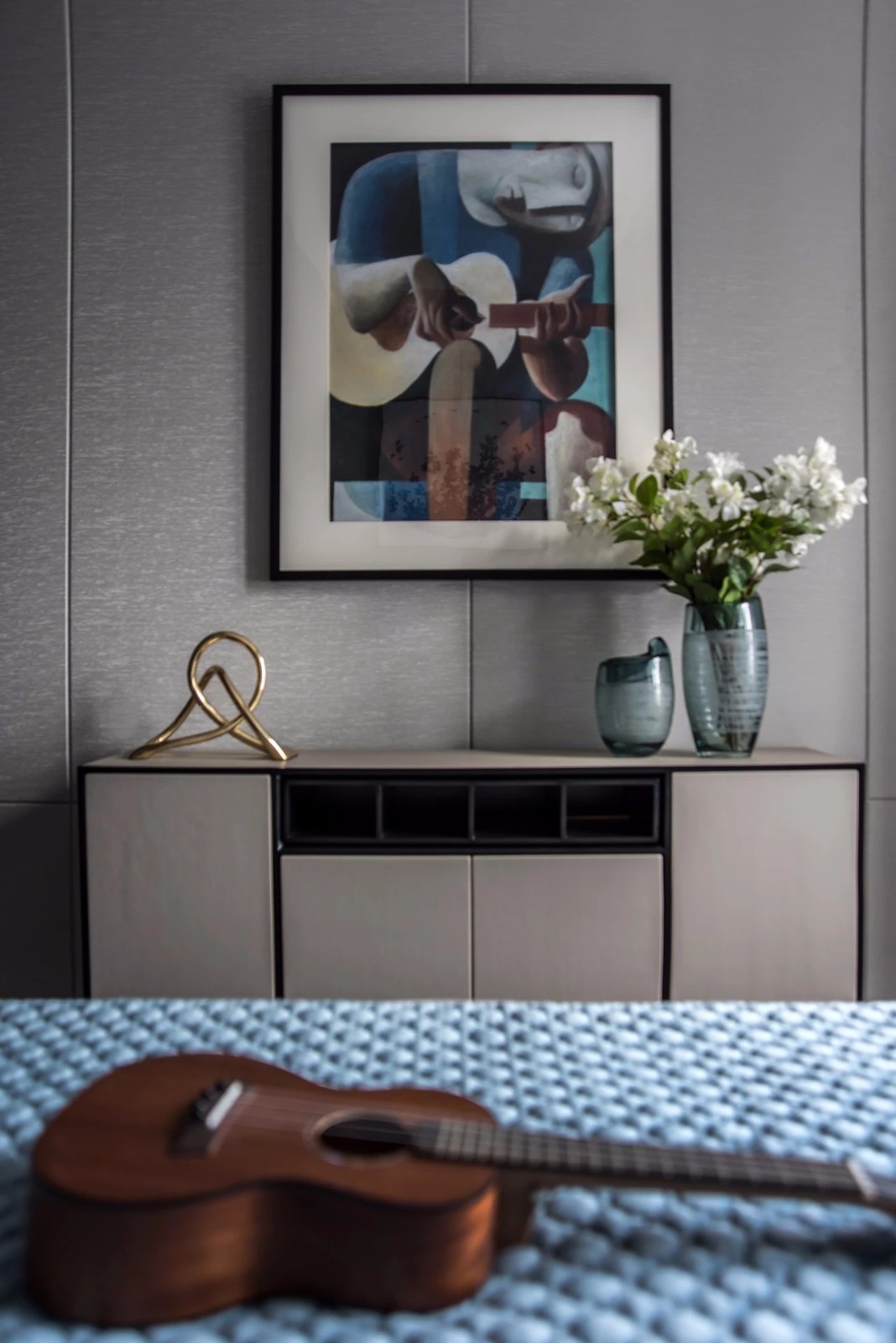 南京宝华山南麓高级灰现代风别墅设计-22