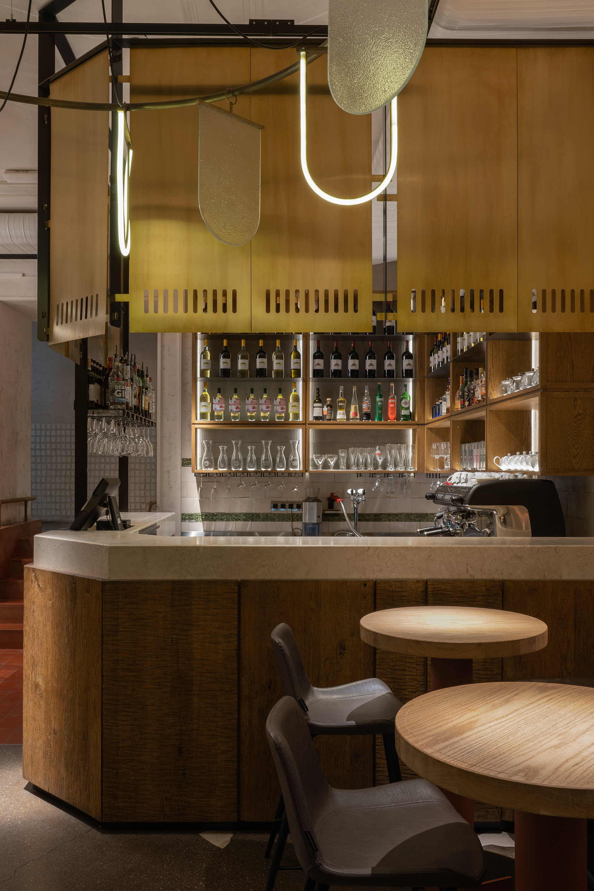 MAMA ROMA 餐厅室内设计丨俄罗斯圣彼得堡丨Anna Filippova,Polina Masiianskaia-74