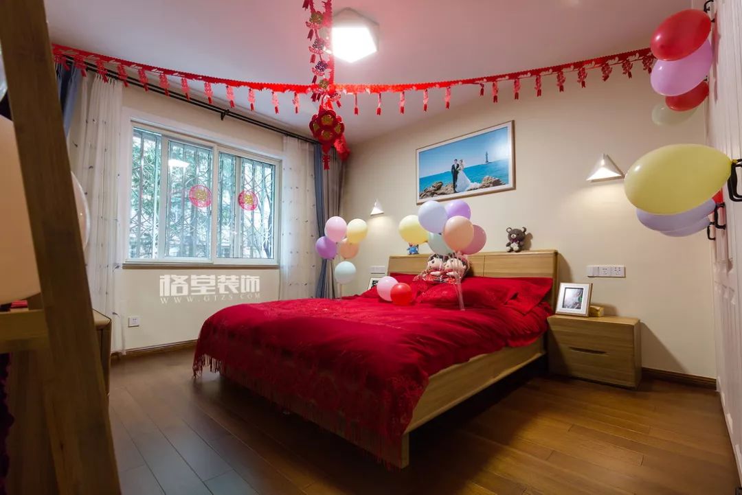 安居小区北欧风老房改造,浪漫新婚生活-38