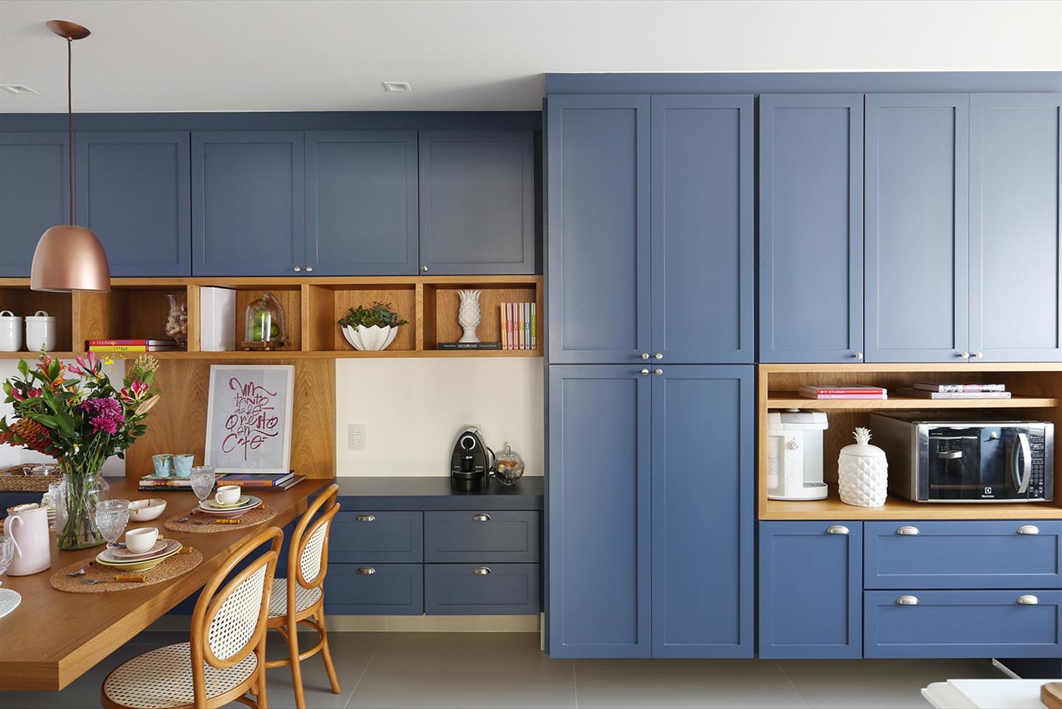 巴西 Cozinha Perdizes 公寓 | 温馨舒适的现代家庭厨房设计-4