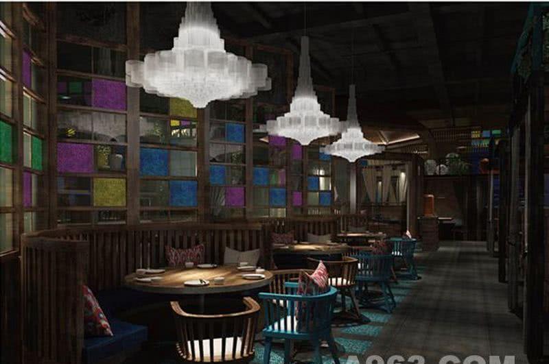 山西大同凤临阁·味庄主题餐厅设计-11