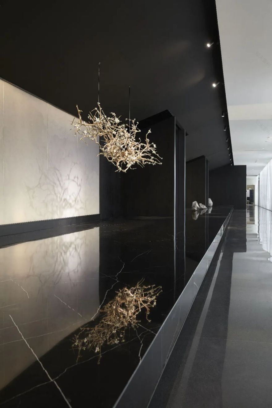 融创华北│郑州漫山艺术中心——东方水墨韵味的现代空间设计-25