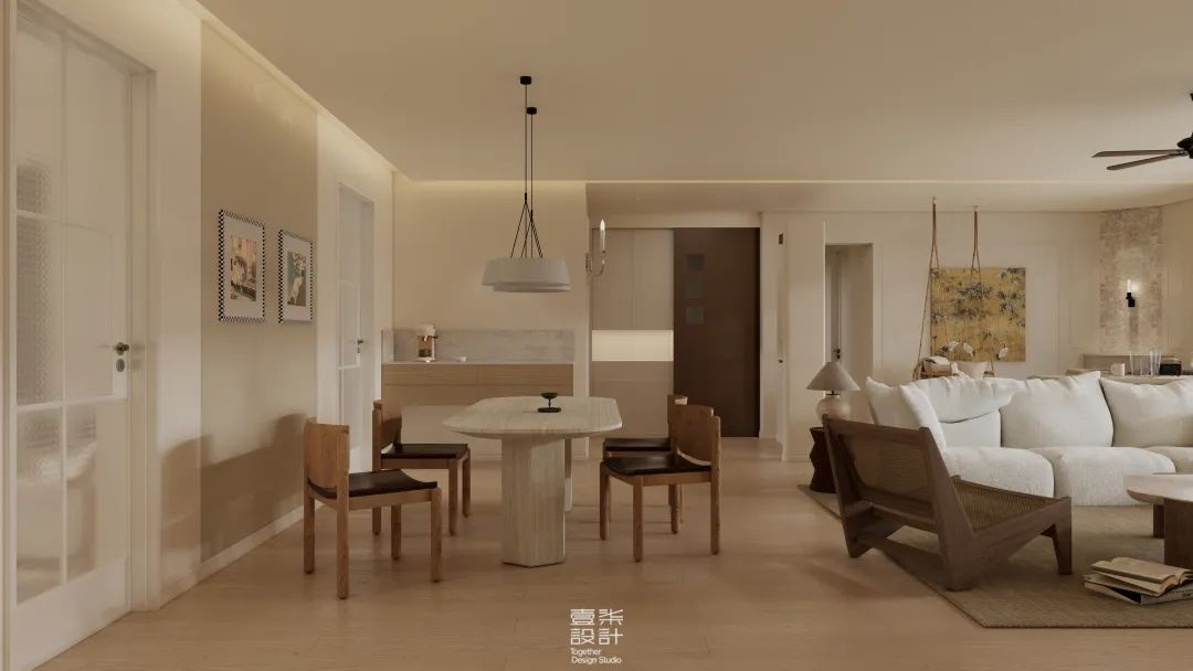 国际公馆室内设计,中海·九樾室内设计,中建·幸福城室内设计等丨壹柒设计-12