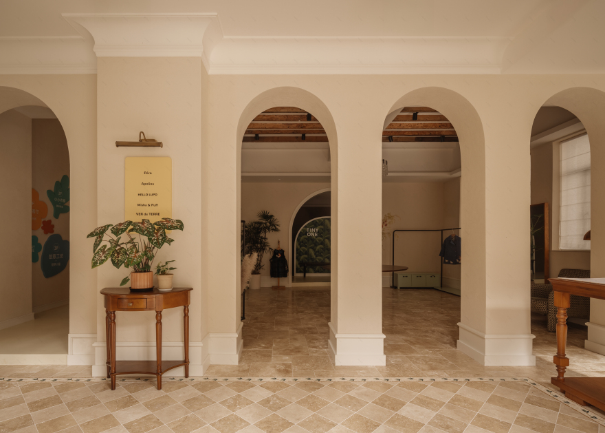 TINY ONE:上海老房子翻新 · 儿童多品牌集合店空间设计丨中国上海丨Atelier M2平米设计-12