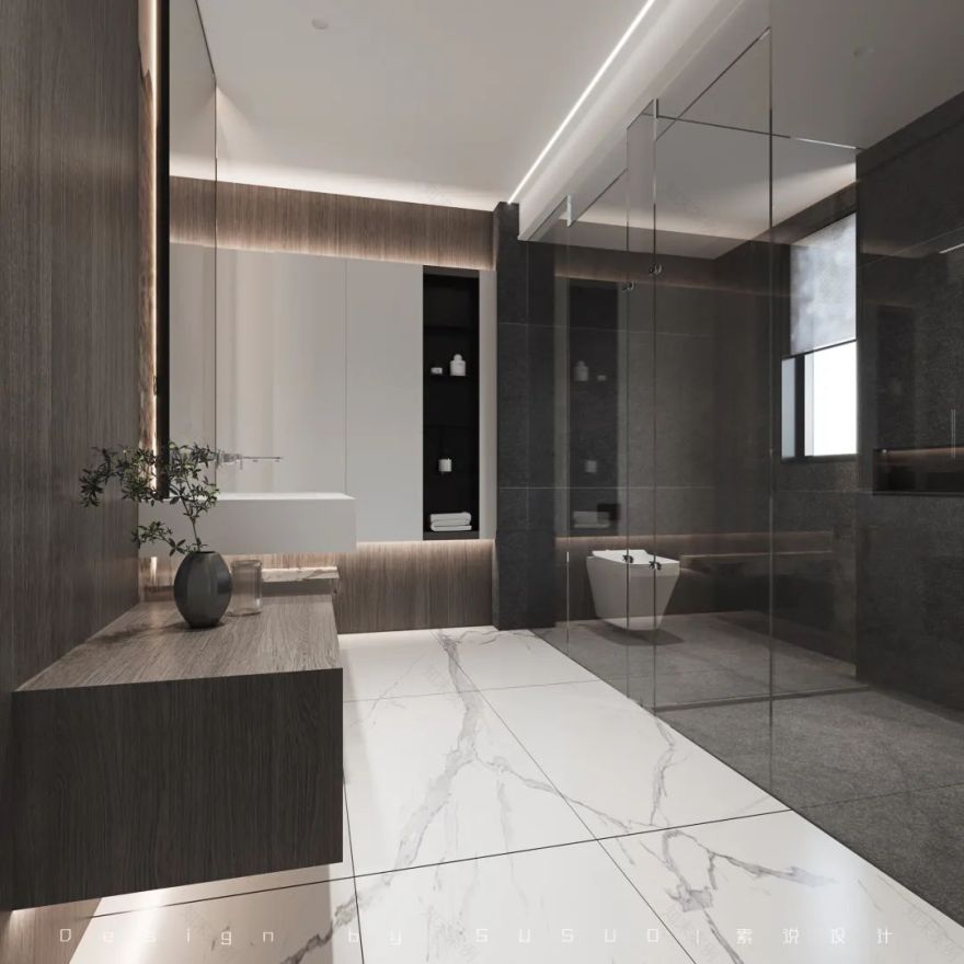 重庆约克郡壹号半岛现代家居设计丨中国重庆丨素说设计-16