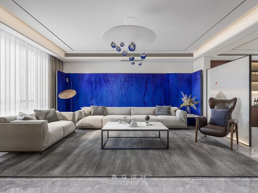 九州怡景湾现代联排别墅丨青马别墅空间设计-57