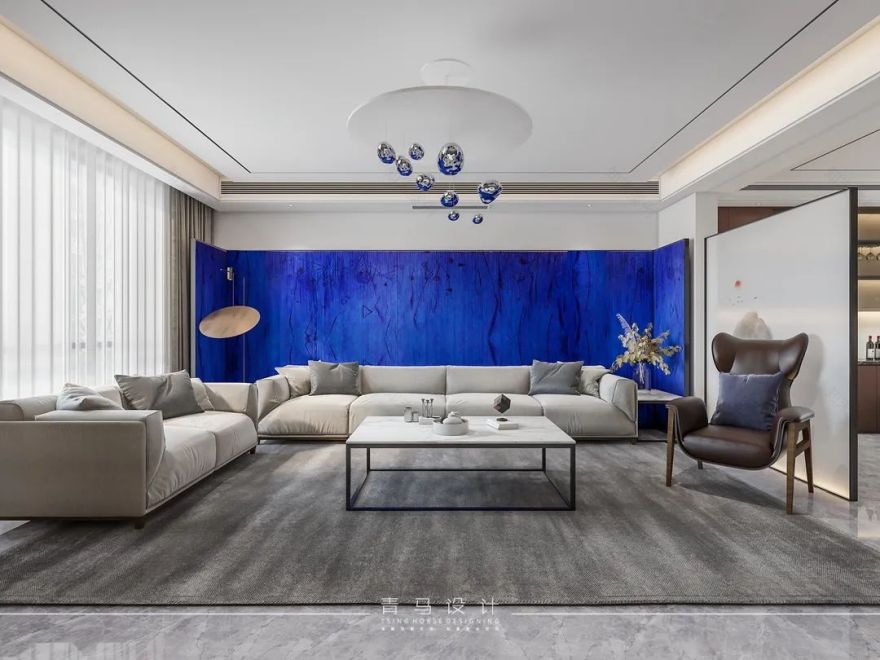 九州怡景湾现代联排别墅丨青马别墅空间设计-57