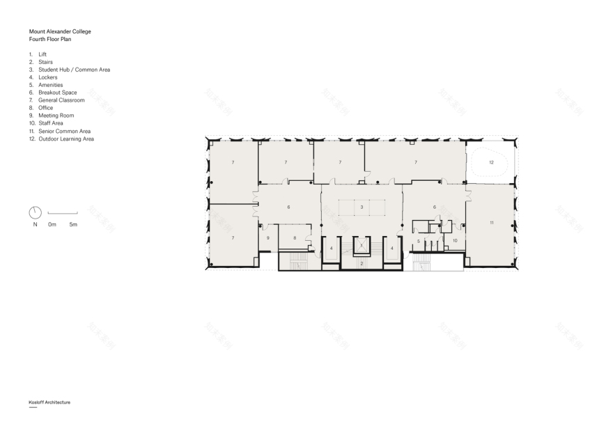 墨尔本 Mount Ale·ander College 教学楼丨澳大利亚墨尔本-16
