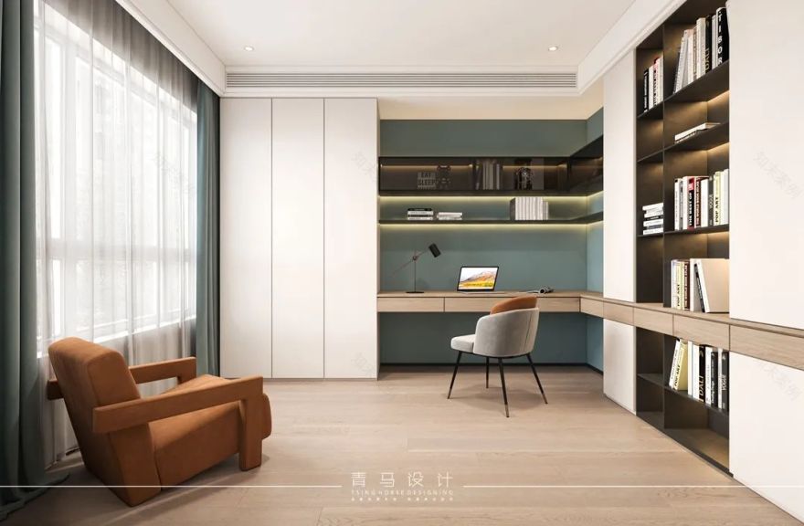 曲江大城I期 · 现代轻奢别墅设计丨青马别墅空间设计-70