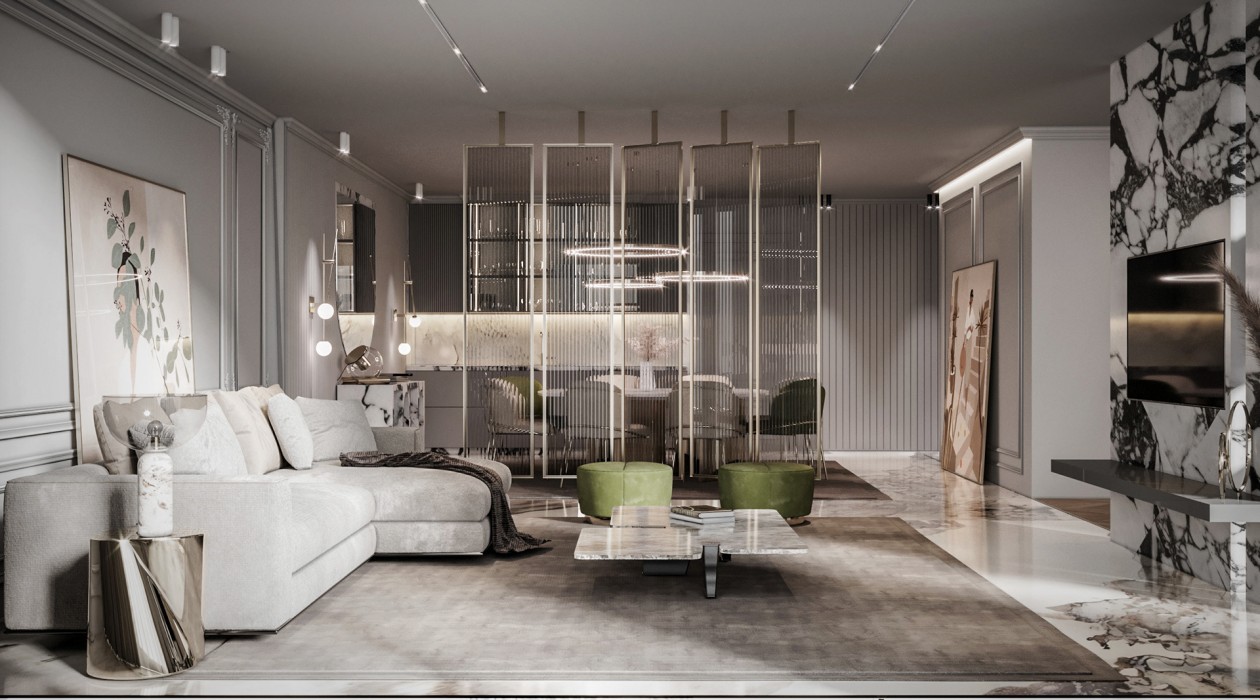 现代极简+轻奢元素，是你喜欢的轻奢风吗？-1