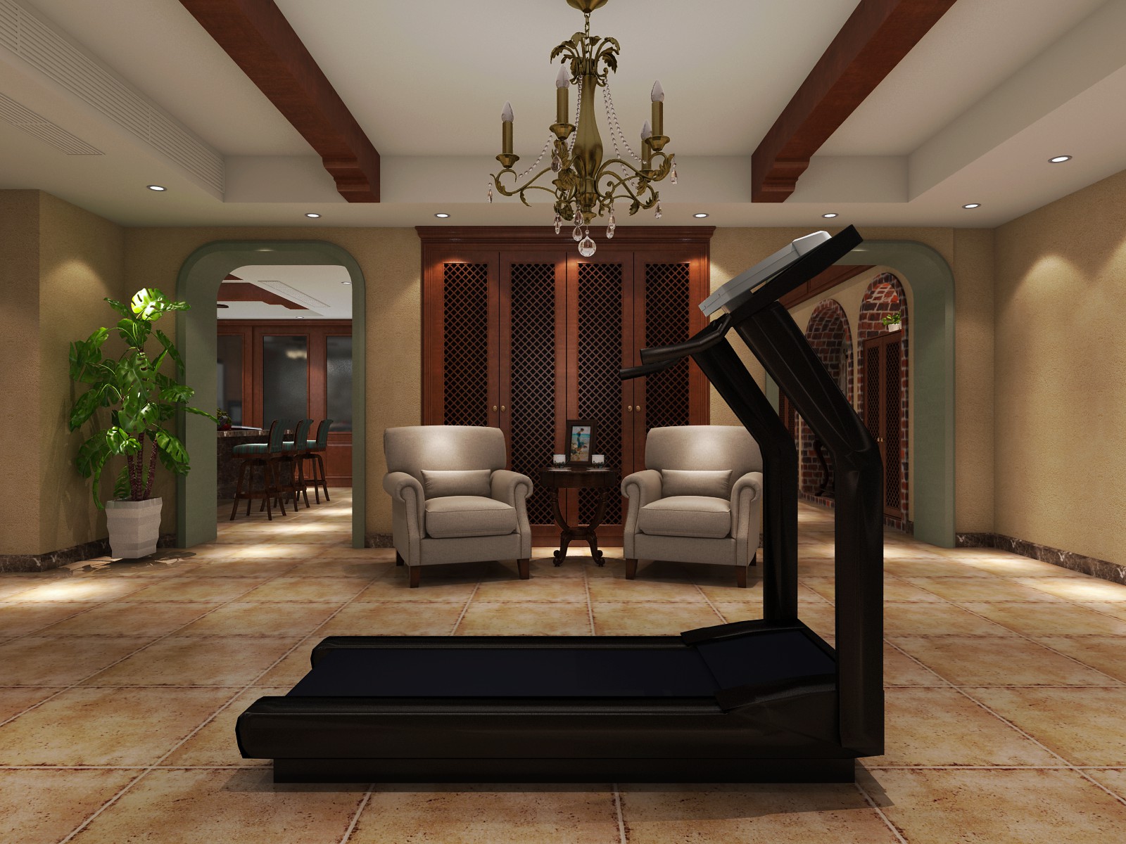 易恒设计 | 龙湖原山 670m2 美式别墅,打造精致浪漫生活意境-37