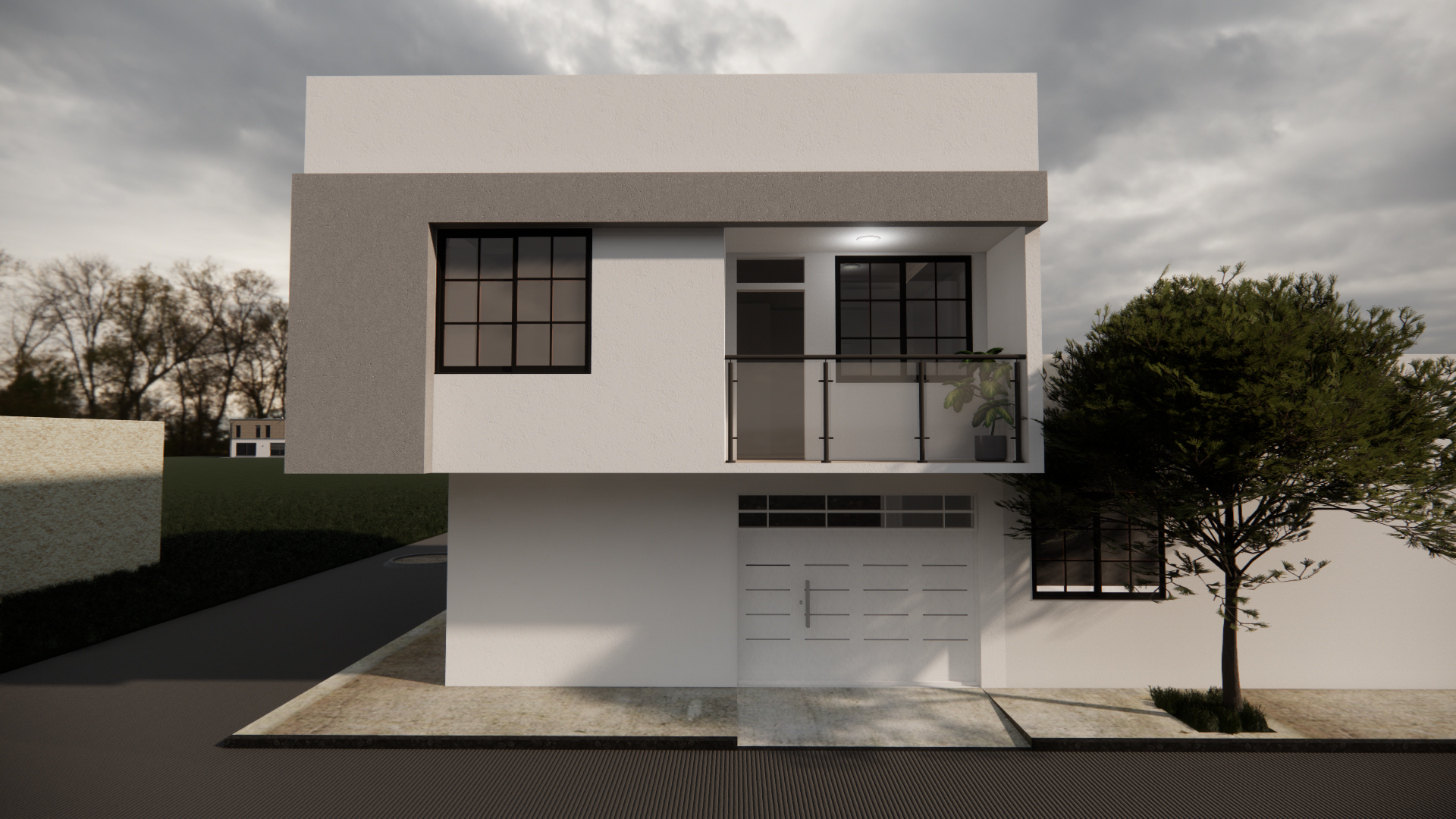 Fachada 设计丨Skp+Enscape-3