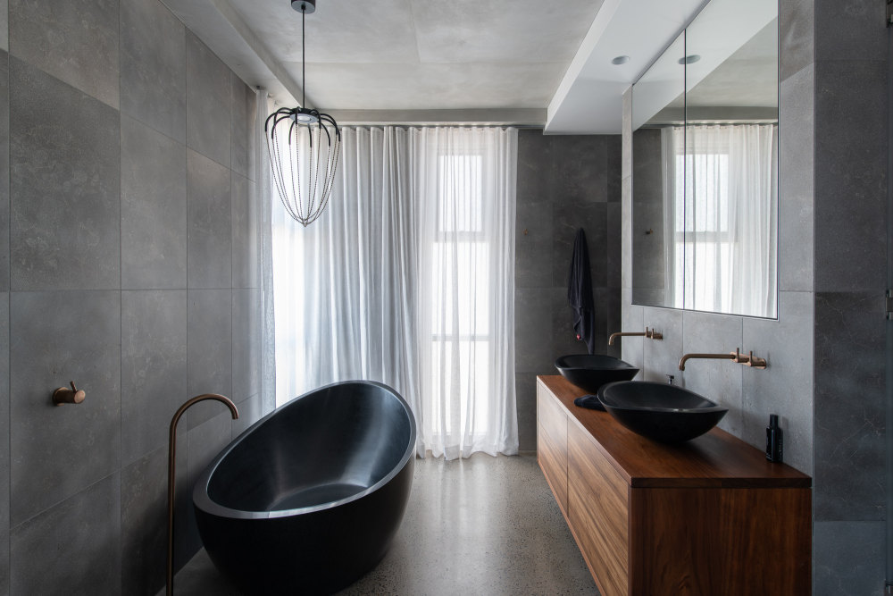 澳大利亚伯恩海滩混凝土住宅-35