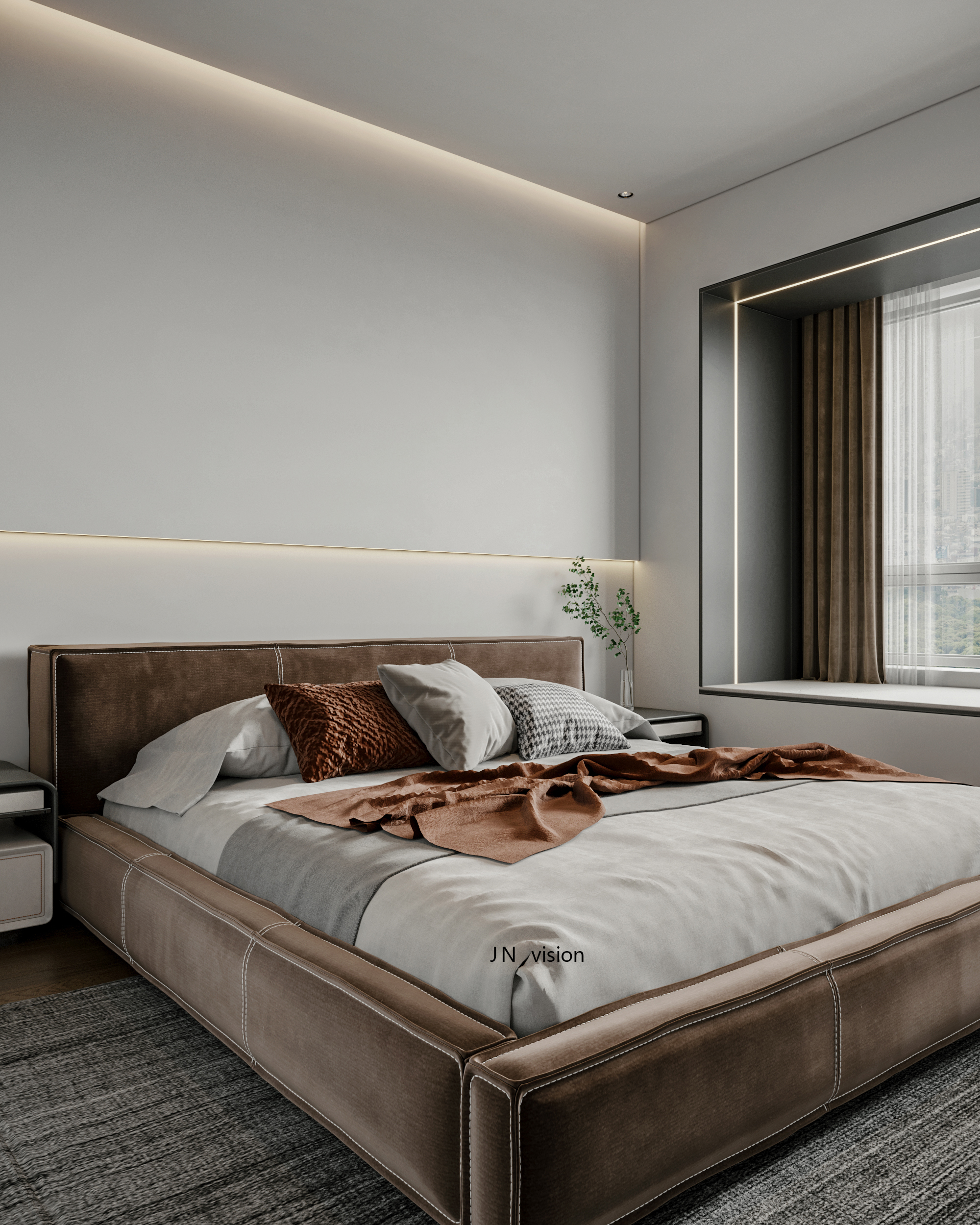 现代简约别墅设计-11