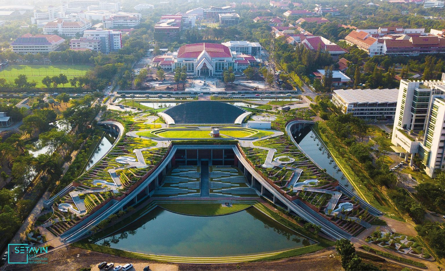 泰国曼谷建筑屋顶花园的城市农场设计丨城市与景观设计公司LANDPROCESS-3