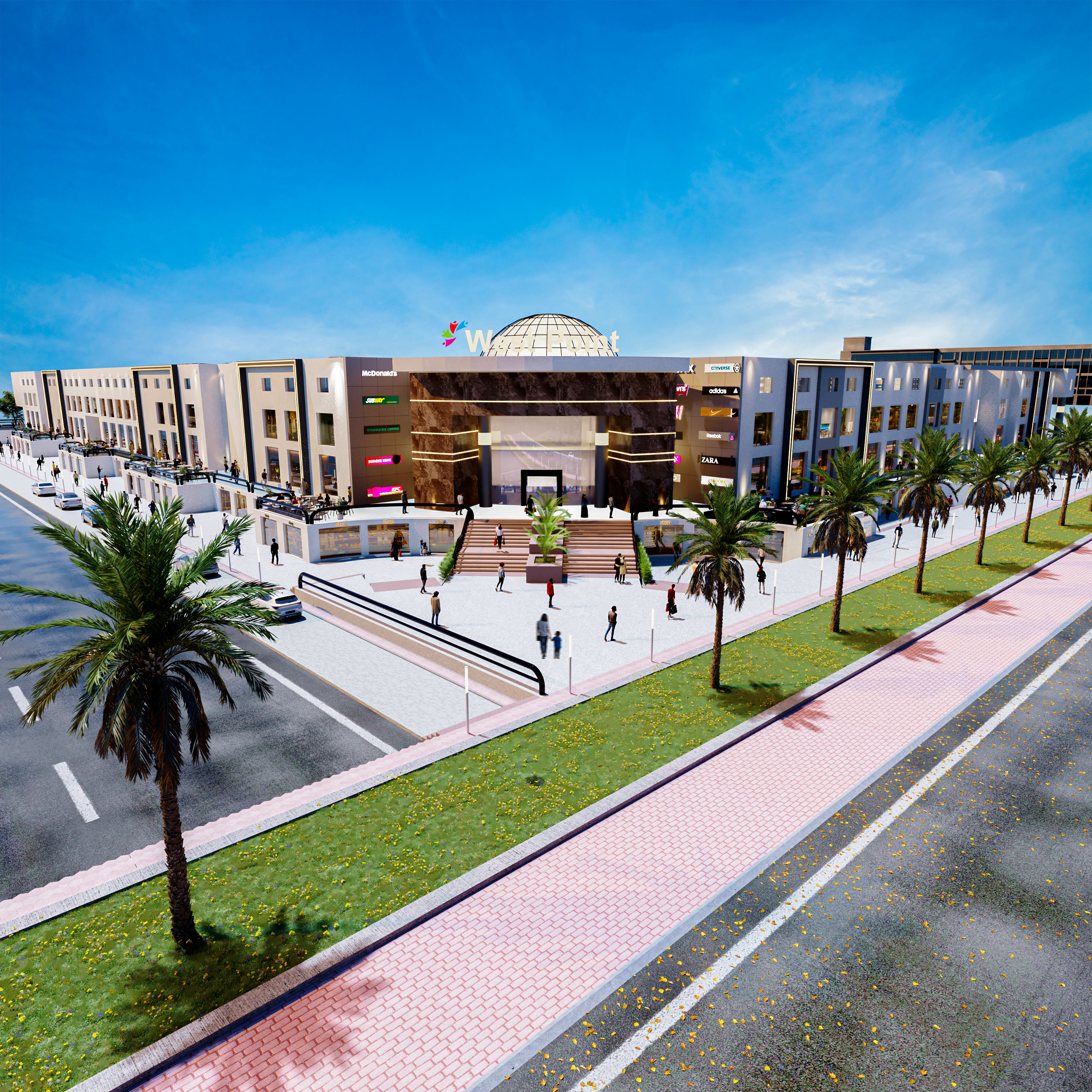 WEST POINT MALL（西点购物中心）丨埃及丨ARCHI A14-7