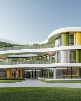 彩虹幼儿园丨越南丨Vo Huu Linh Architects