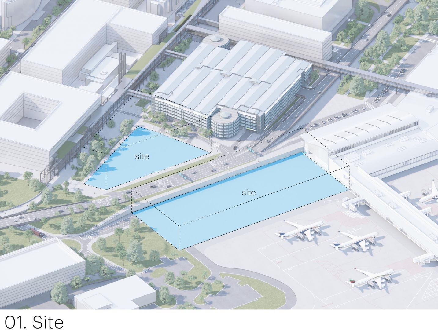 布拉格机场1号航站楼扩建项目（捷克灯笼）丨MVRDV,NACO（荷兰机场顾问公司）-36