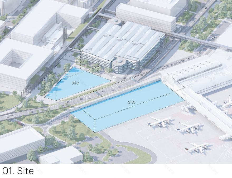 布拉格机场1号航站楼扩建项目(捷克灯笼)丨MVRDV,NACO(荷兰机场顾问公司)-36