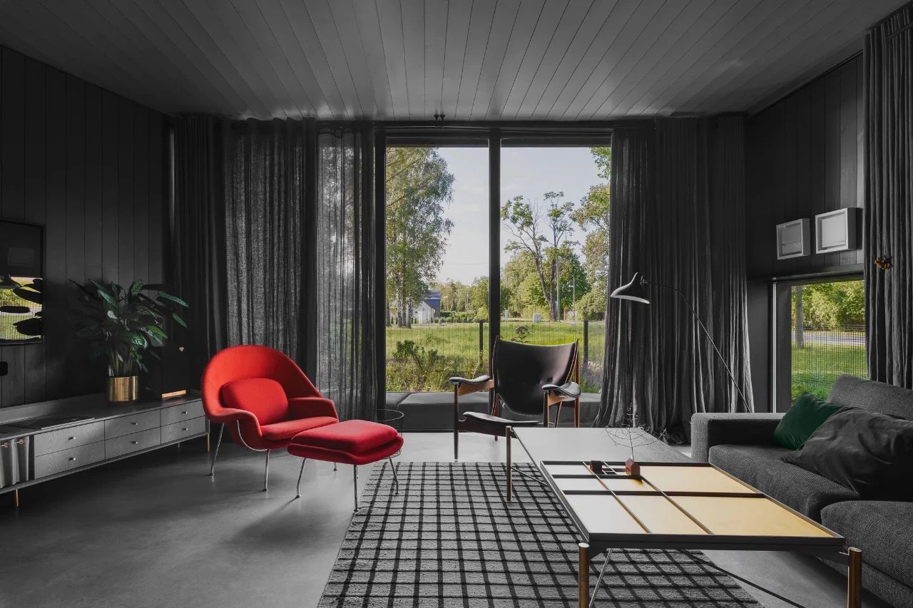 189m²黑色系别墅-16