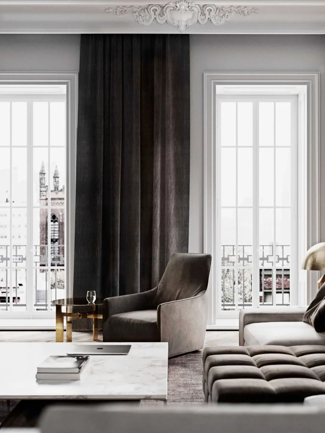 简约古典风格的空间美学演绎丨PRIMESTUDIA,MART Architects-53