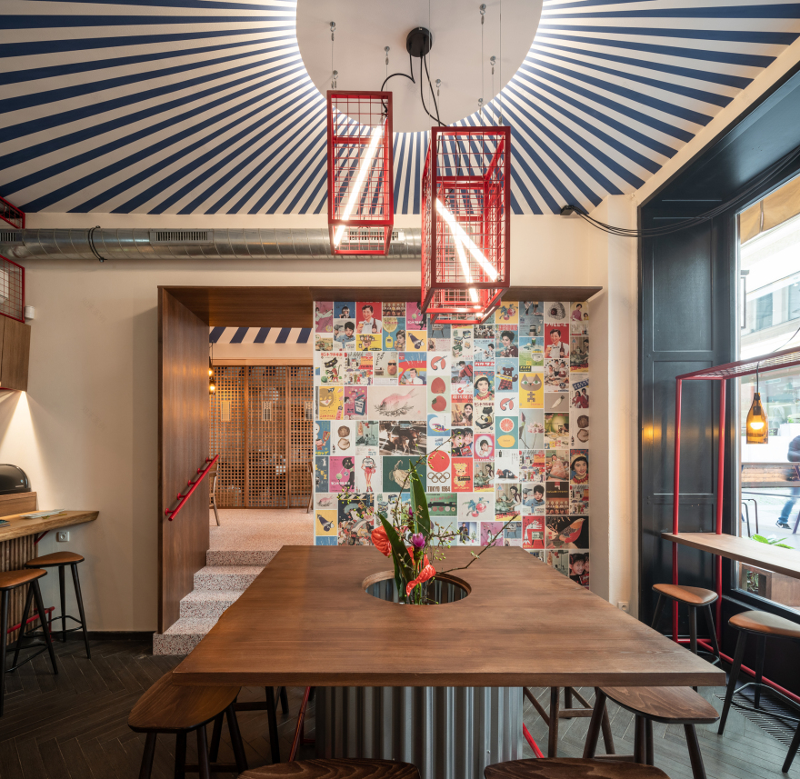 曼雅寿司和清酒居酒屋丨捷克丨JUNG Architekti-24