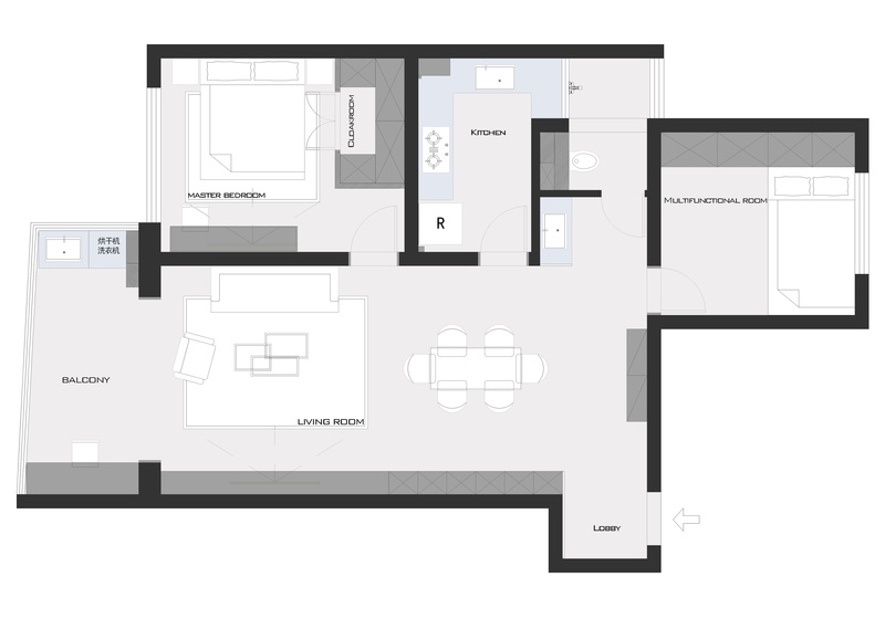 灰色水泥的粗犷与细腻 | 工业风居家美学-37