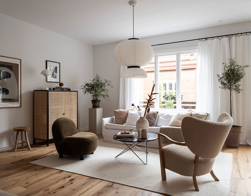 哥德堡温馨斯堪的纳维亚风格公寓-28