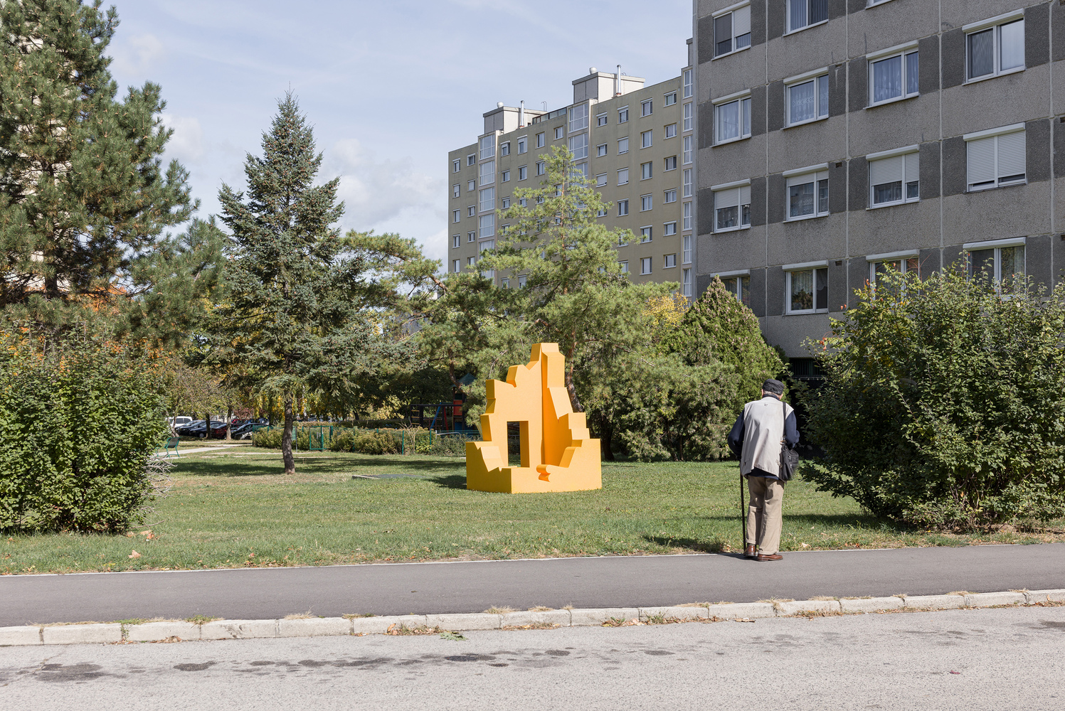 匈牙利 Veszprém 城市现代主义住房设计丨Paradigma Ariadné-37