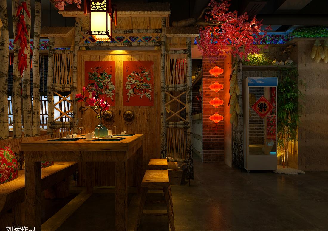 大连福记餐厅设计 | 精致公共空间与卫生间美学-13