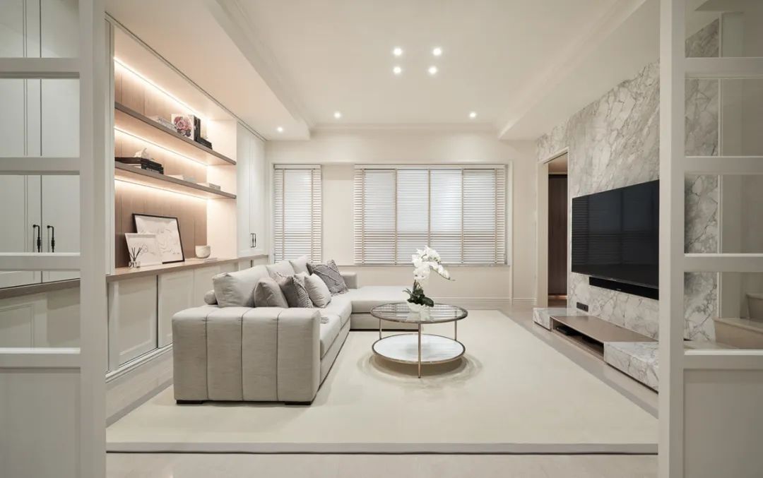 咖啡色调的佛系复式楼设计丨大树装饰-2