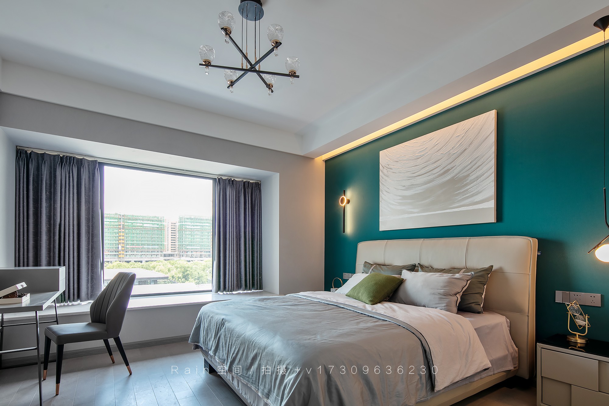 安展蔚然家园现代风格样板房丨中国芜湖丨芜湖市百视装饰-17