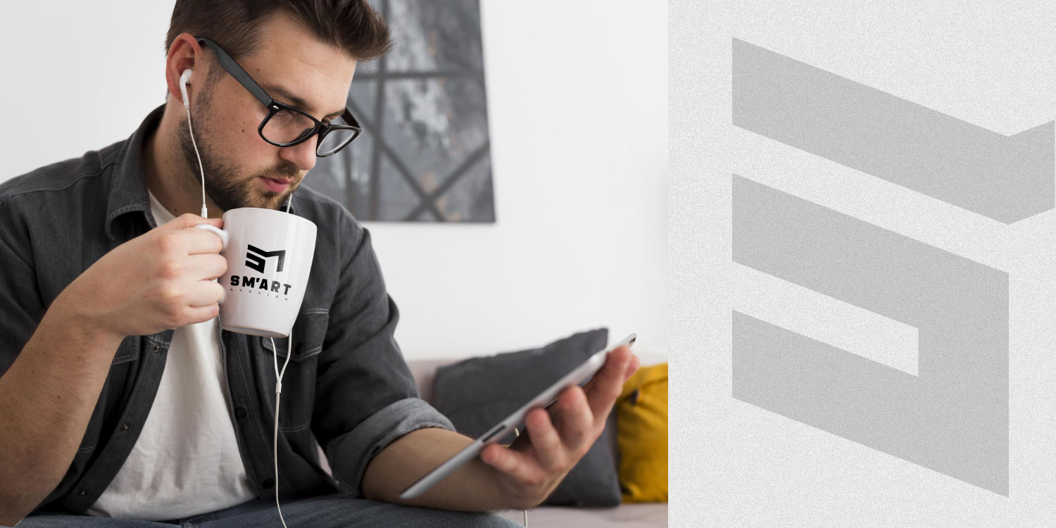 SM'ART ATELIER (Architecture) - logo visual identity-7