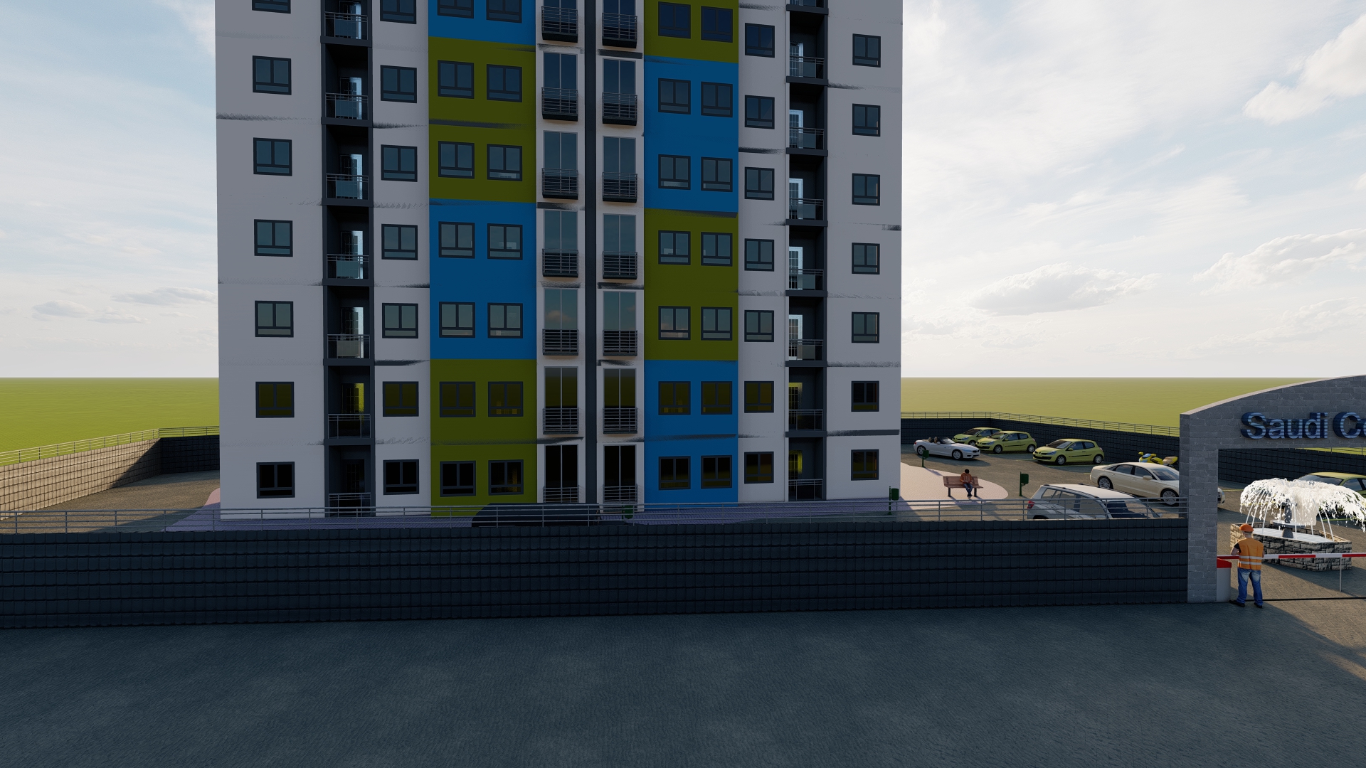 Revit Design Saudi Ceramic Company-1