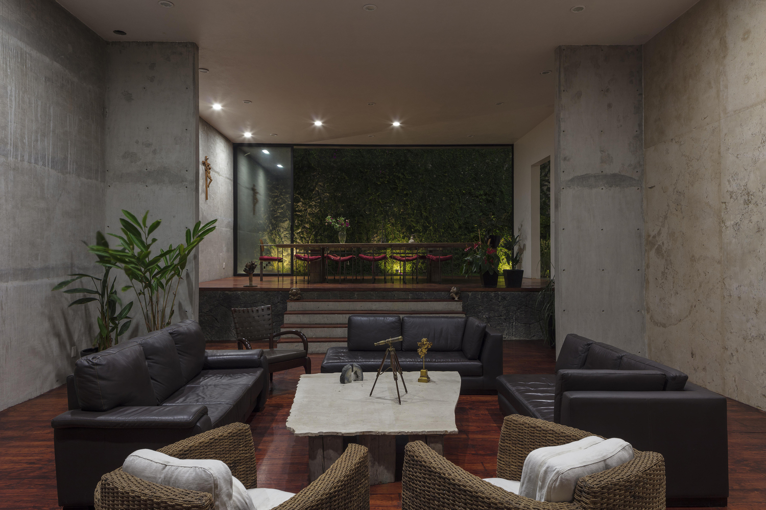 墨西哥城火山石住宅-61