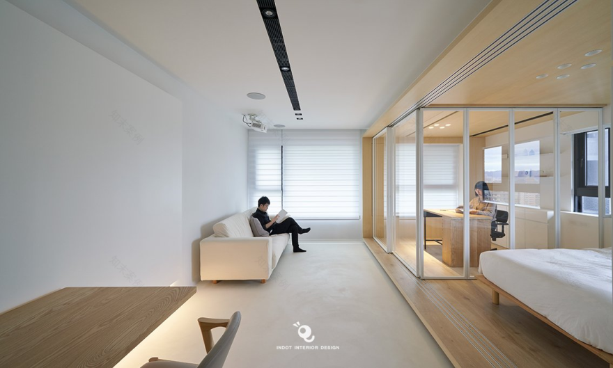 板桥 15 坪小宅弹性空间设计丨虫点子创意设计-8