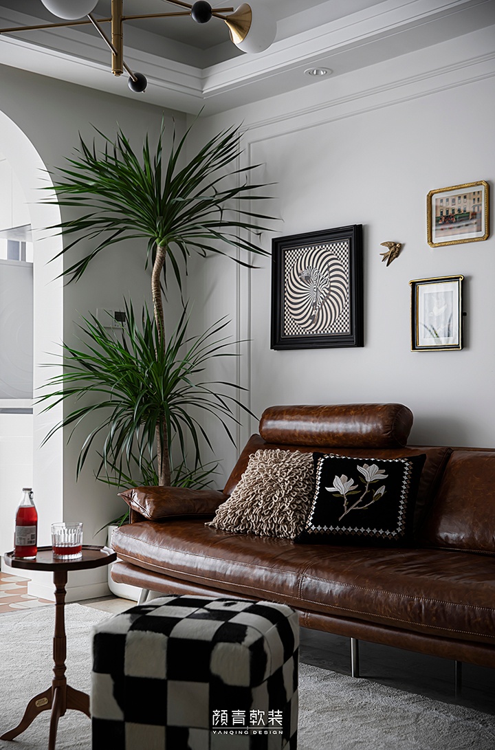 颜青软装︱经典述复古调性,予电影般质感的生活缩影丨中国杭州-16